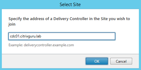 Enter primary controller's address